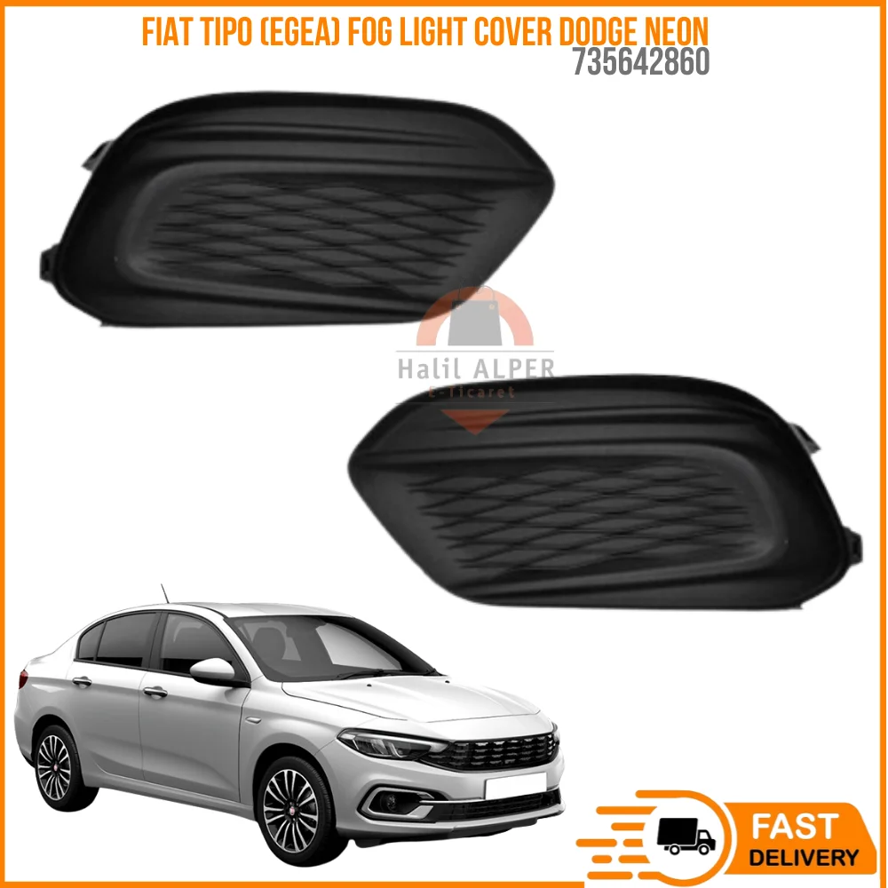 Voor Fiat Tipo (Egea) Mist Licht Cover Dodge Neon 2016 Na Links en Rechts Hoge Kwaliteit Auto Accessoires Oem 735642860