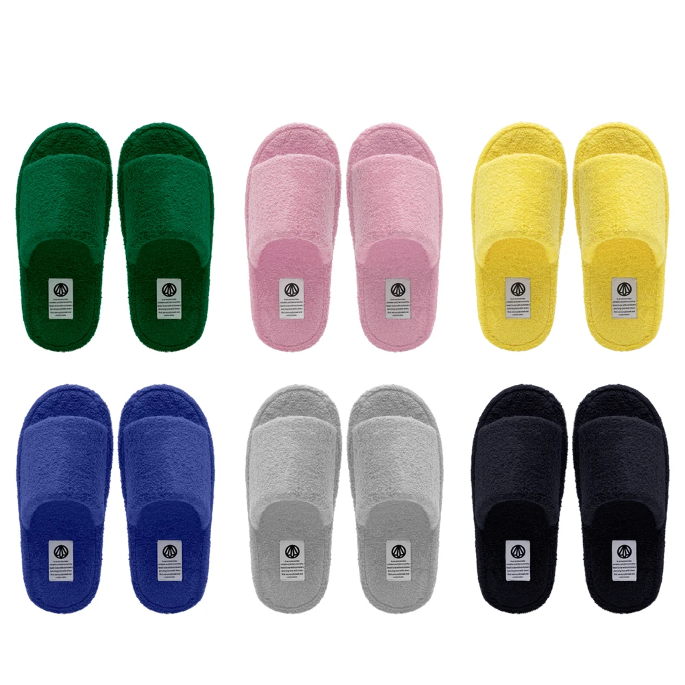 Paperplane Indoor Slipper Office Living Room Shoes Inter-floor Noise Fluffy Cloud Cushion Cotton Room Shoes PP1576