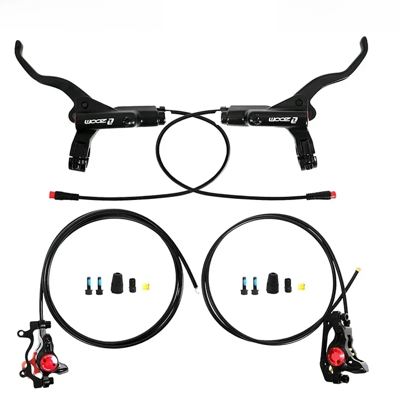 AliExpress UK Zoom Electric Bike Hydraulic Brakes Set MTB Power Off HB-775E E-BIKE Oil Hydraulic Disc Brake