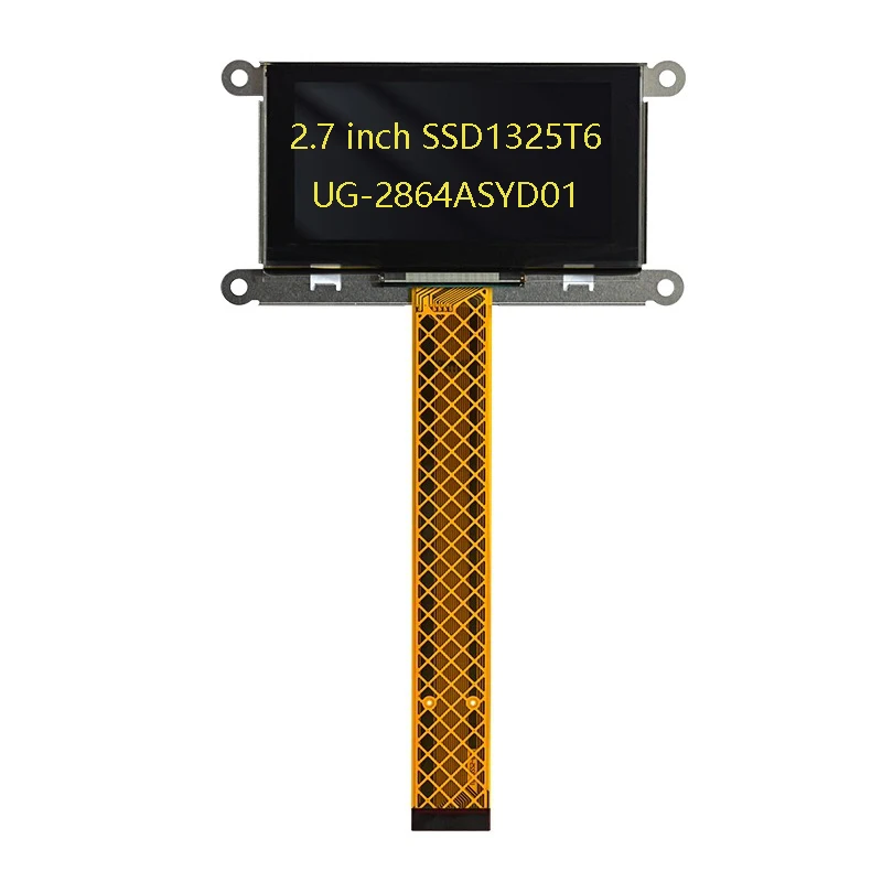 Новый 2,7-дюймовый экран Oled-дисплей SSD1325T6 UT-0225-P01 UG-2864ASYDT0 для DECKMA OMD-2005 DYNACORD Powermate 1000, ремонт миксера