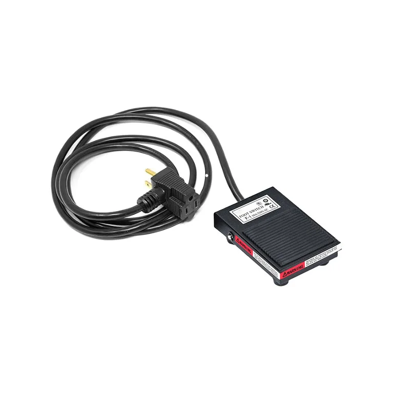 SYF-1 Medical Foot Switch Iron Shell with Wire Open & Closed Silver Point Waterproof Steel Plate for Healthcare Equipment