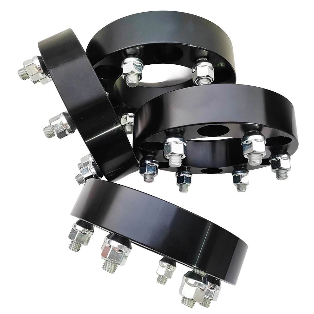 

2PCS 6x120|6x4.72"|66.9mm2.63inch|14*1.5|15mm 0.6"T6061AL Car Tire Flange Wheel Spacer For Fit for T6061AL Car Tire Flange Wheel