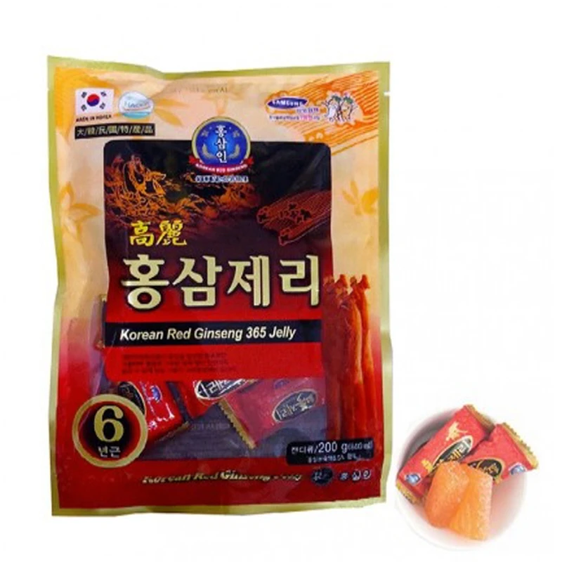 6 Years 고려홍삼젤리 200g X 4 Bags