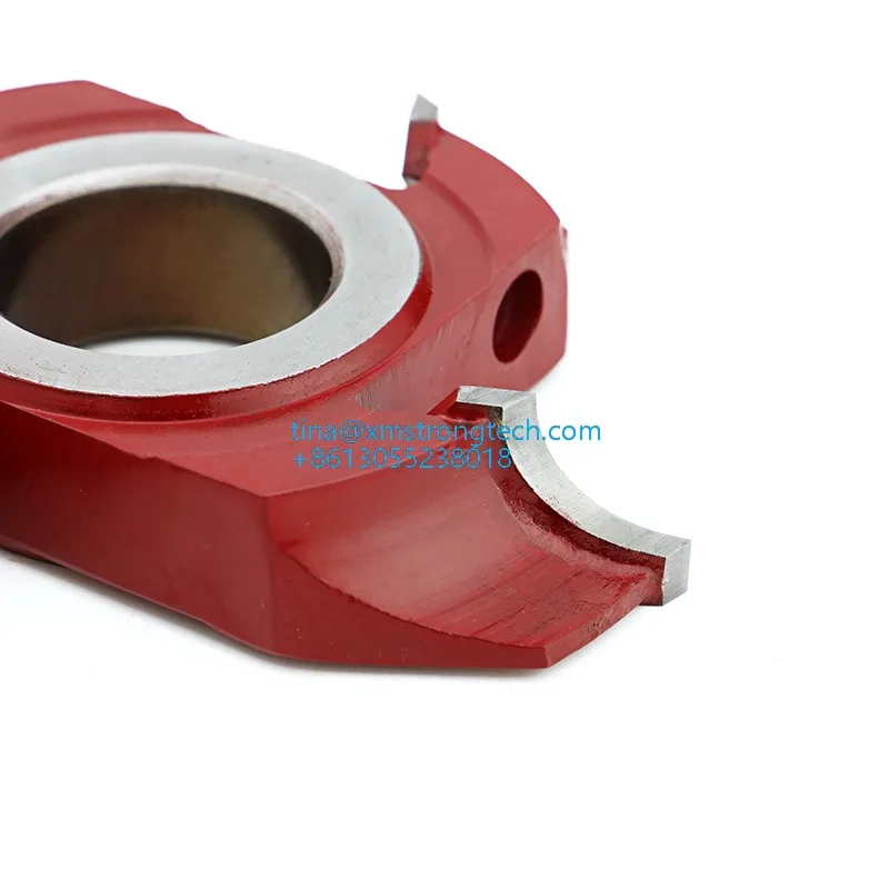 LIVTER 1/4 Arco Fresa in lega di acciaio al tungsteno Utensile per la lavorazione del legno Fresa per smusso