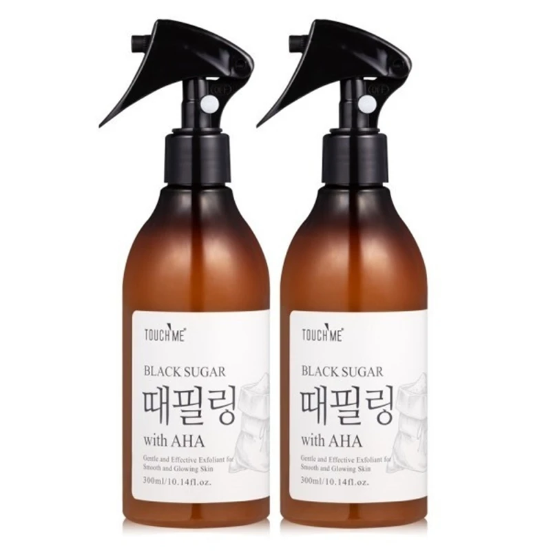 2 piezas de jabón exfoliante corporal 300 ml al llenar