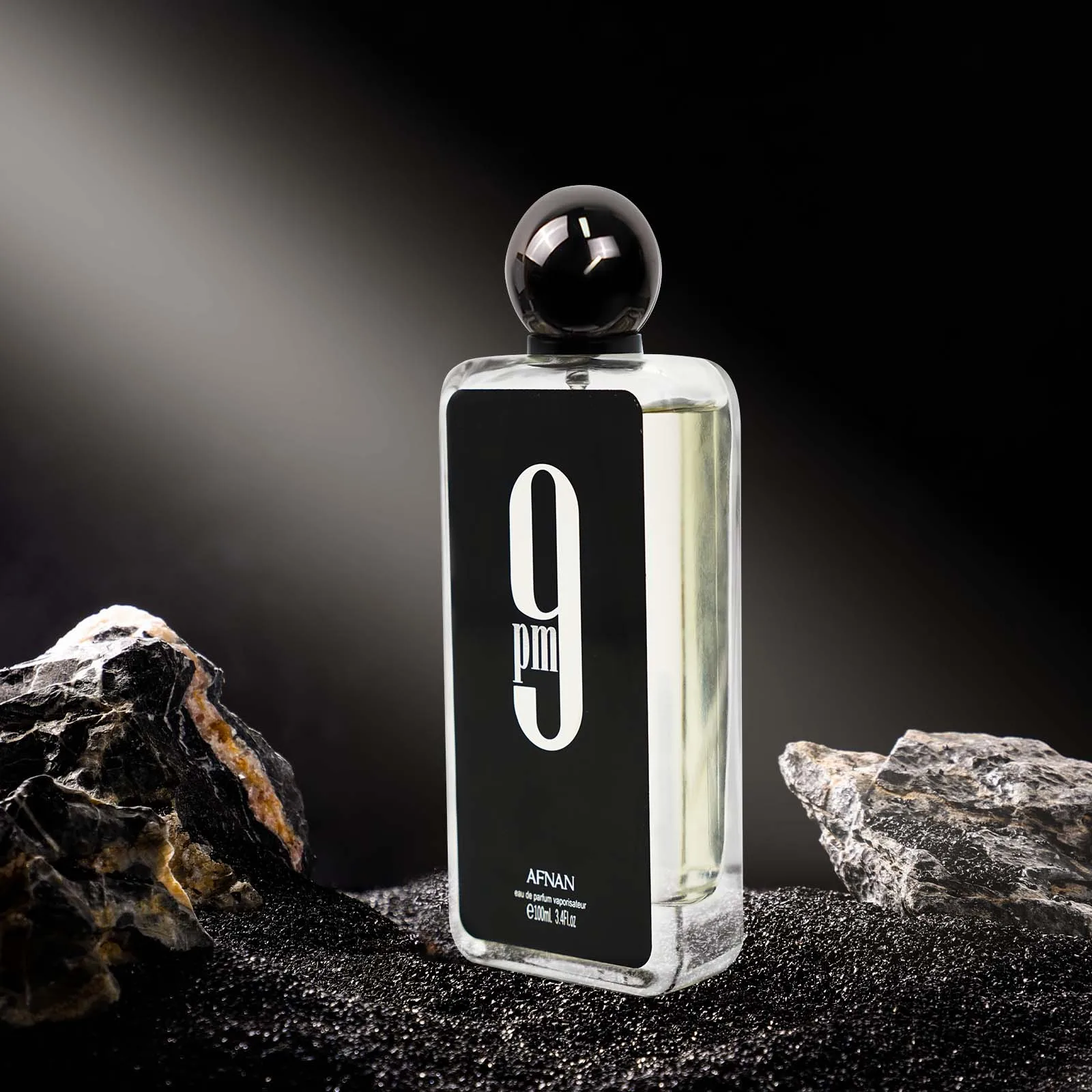 Afnan 9pm Herren Eau de Parfum Spray, 3,4 Unzen langlebiges Parfüm für Männer und Frauen lang anhaltender Duft perfektes Weihnachts geschenk