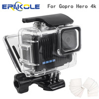 ERIKOLE For GoPro Hero 4K Waterproof Case Diving Underwater 50M/164FT Protective Housing Shell for Hero-4K Accessories