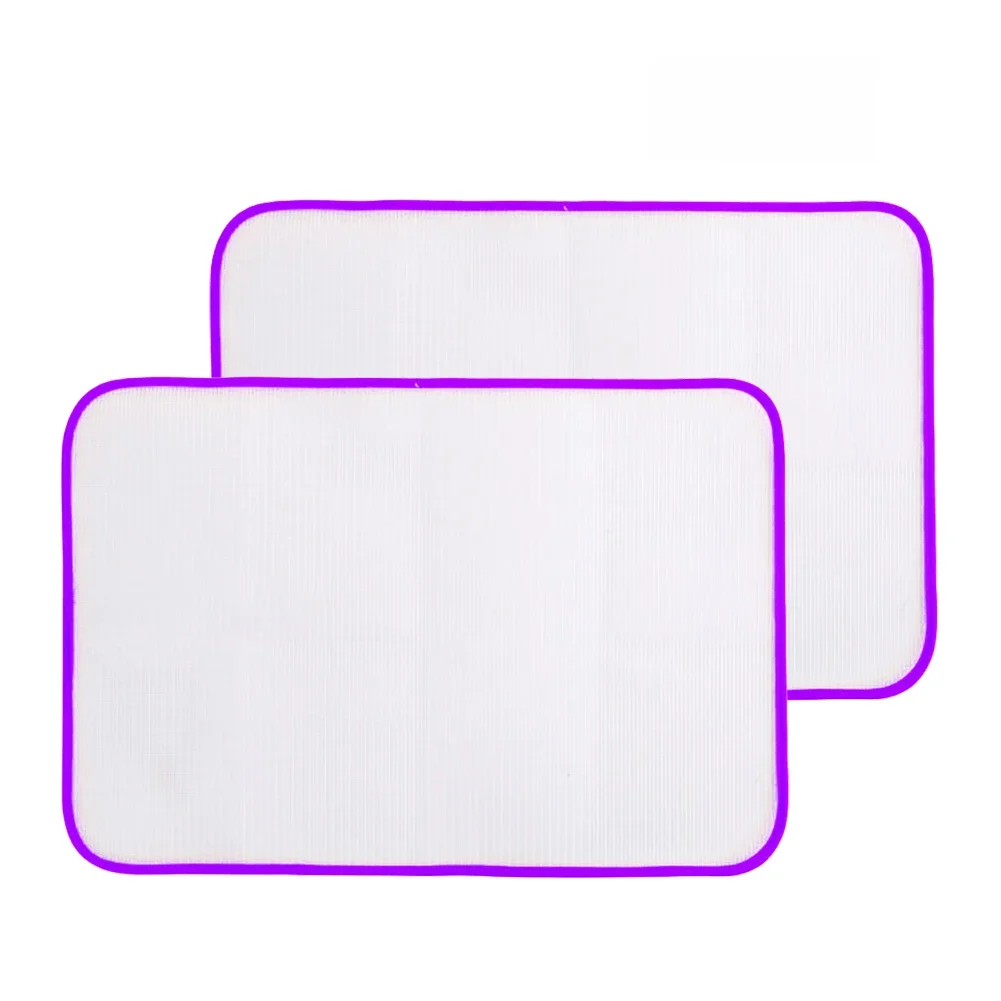 2 pçs tábua de passar roupa cobre pano de engomar proteger vestuário roupas de ferro resistente ao