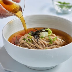 생 냉모밀 냉소바 시원한 비빔 메밀 막국수