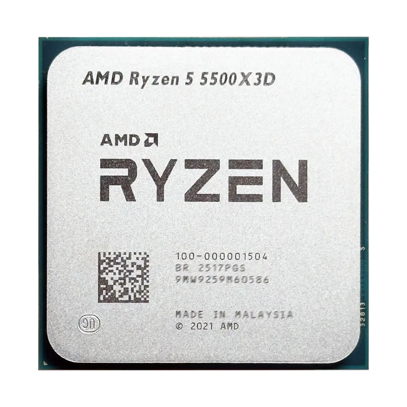 R5 5500X3D New AMD Ryzen 5 5500X3D 3.0 GHz 6-Core 12-Thread CPU
