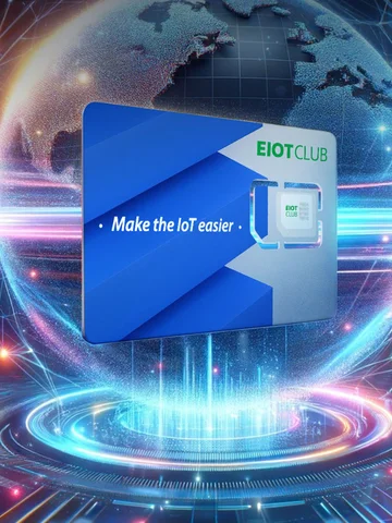 SIM Card 1GB EIOTCLUB International Data SIM Card - 1GB 30DAY, High Speed 5G/4G LTE Coverage, Global Coverage 200+ Countries, No Contract Fee