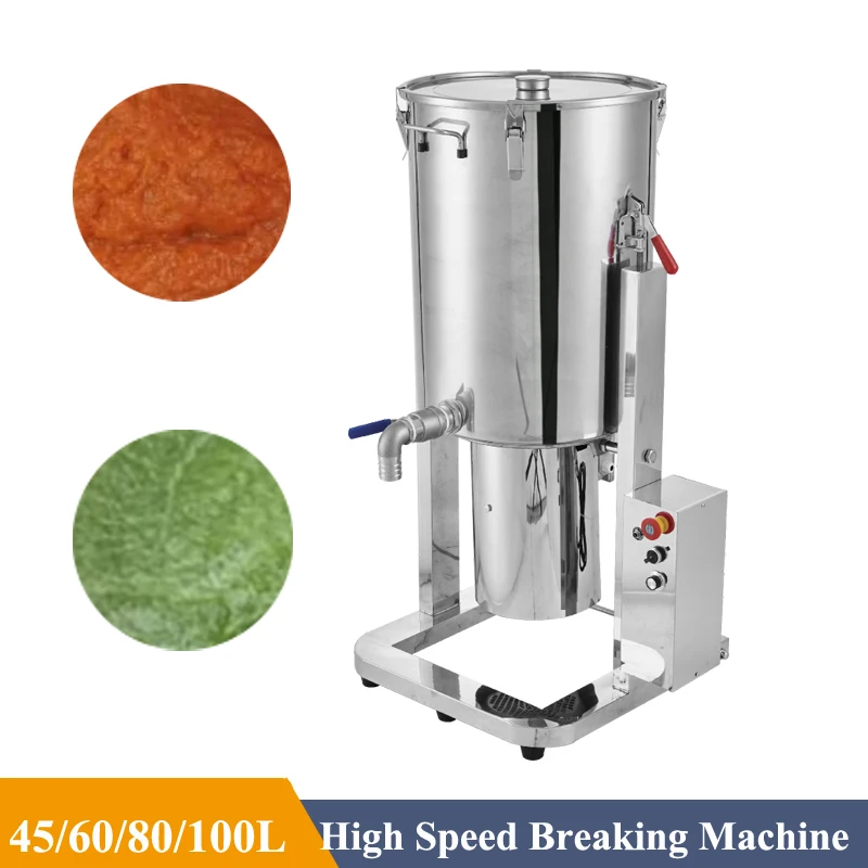 

110/220V Industrial Automatic Paste Processing Vegetable Fruit Pulper Puree Chili Potato Mango Beater Tomato Pulp Making Machine