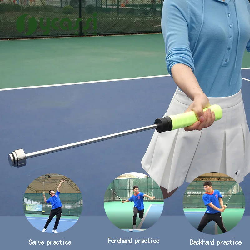 Tennis Trainer Serve Forehand Backhand Serve Volley Practice Equipment Vocal Rhythm Tennis Exerciser Accessories