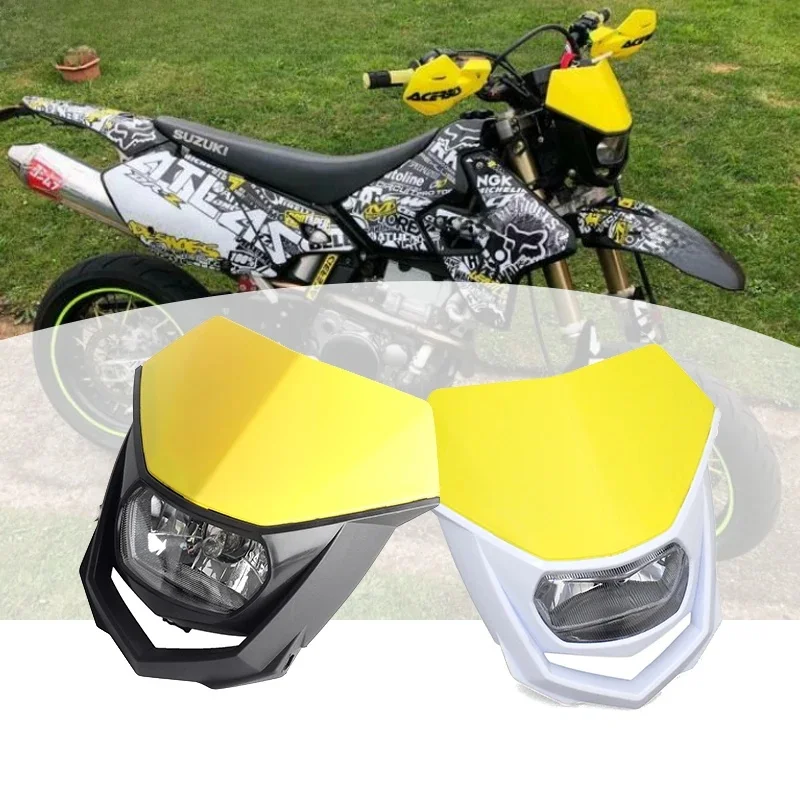 AliExpress MOSOKOYO For Suzuki DR650 DRZ RM RMZ RM-Z 650 125 250 450 TE TX TC Yamaha Dual Sport Dirt Bike Headlamp Fairing Headlight Front Lighting