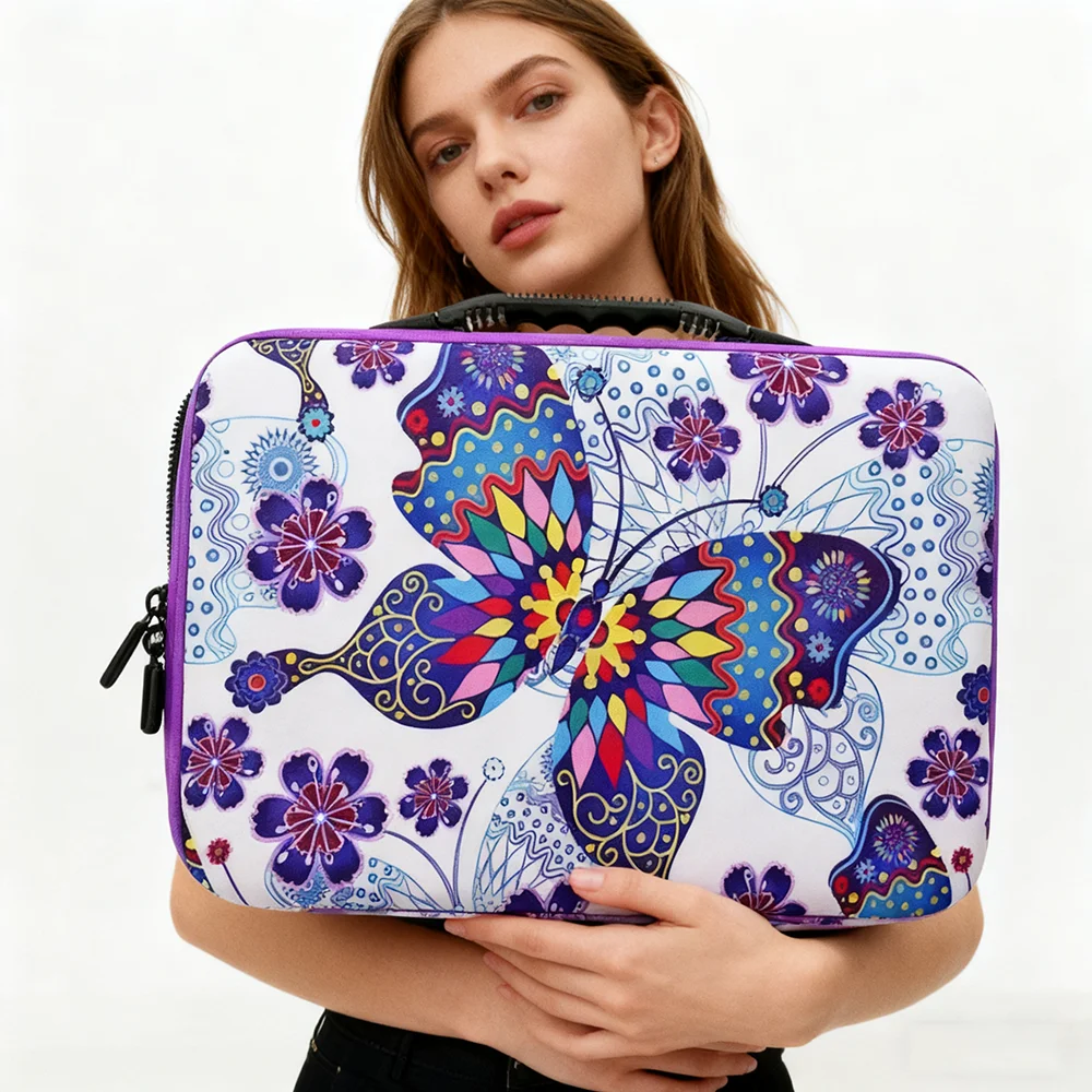 Sac de rangement de perles de diamant à 60 compartiments, sac de rangement en mosaïque de grande capacité et sac à outils