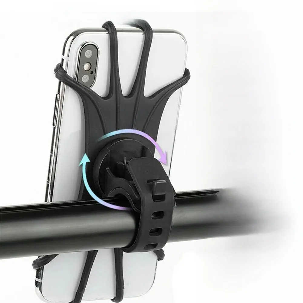 AliExpress none Bike Phone Holder 360 Rotatable Phone Mount Stand Adjustable Bike Phone Holder Non-slip Cycling Bracket Pull Type For All Phone