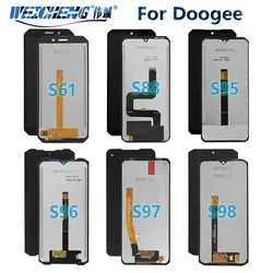 Pantalla LCD para Doogee, montaje de digitalizador táctil para S88, S98 Pro, S61, S86, S89, S96, S97 Pro, S99, S59