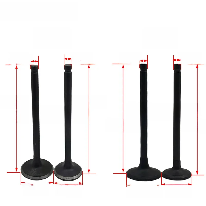 Zawory dolotowe i wydechowe do SYM ARA125 GR125 XS125T-17 JET 4 125 14711-F6A-0000 14721-F6A-0000 2V — zdjęcie 2