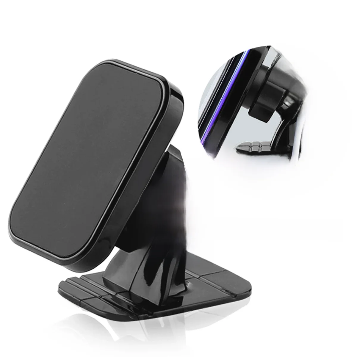 Magnetyczny uchwyt samochodowy na telefon Stojak 360 stopni Uchwyt magnetyczny na komórkę Uchwyt GPS do iPhone'a Xiaomi Samsung Huawei — zdjęcie 2