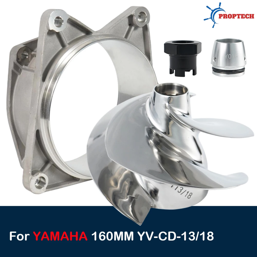 

For Yamaha Jet Ski Impeller Kit Replaced Solas YV-CD-13/18 GP1800 SVHO FX SVHO FX CRUISER SVHO FX LIMITED SVHO 160mm Wear Ring