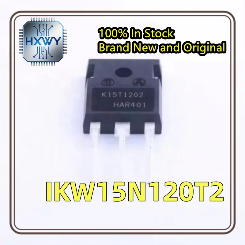 (5/20 Pieces) IKW15N120T2 15N120T2 TO-247 IGBT Factory Wholesale Cheap Electronic Component Fast Shipping