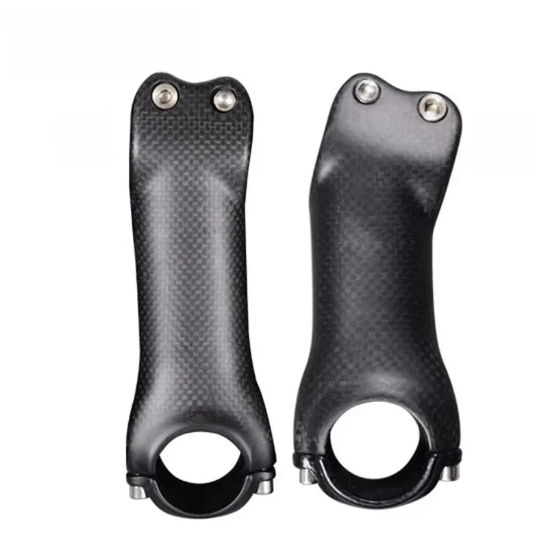 AliExpress NONE ZNIINO no logo stem 31.8mm 6/17 Degree Road/MTB  full Carbon fiber Stems Bike Parts 70/80/90/100/110/120/130 Bicycle Stem black