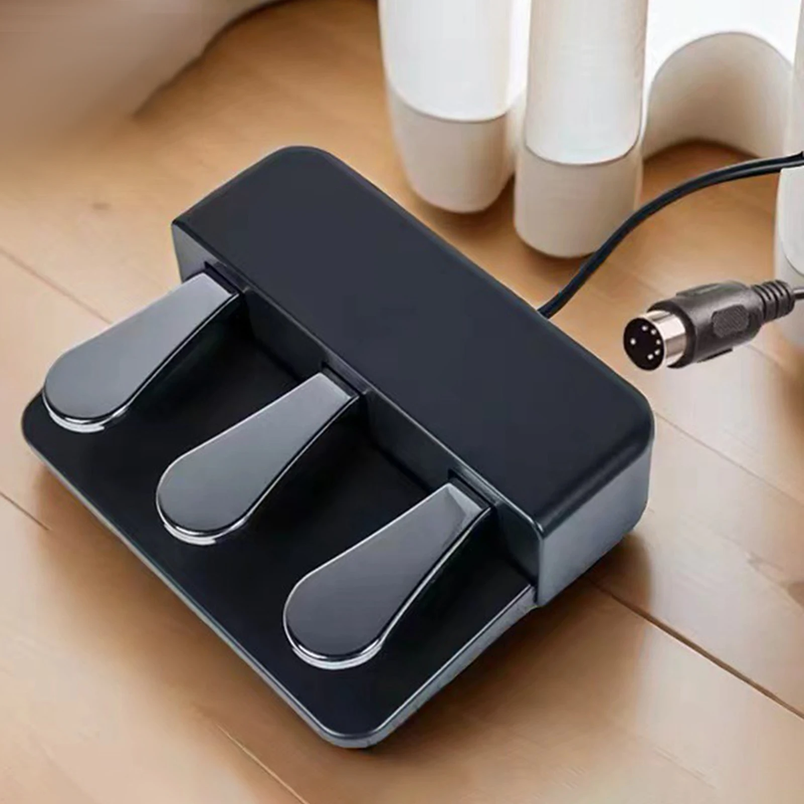 3-pedaal Eenheid Zacht Sostenuto Sustainpedaal Draagbaar Hoog deel Direct Vervangt voor elektrische piano's Toetsenborden