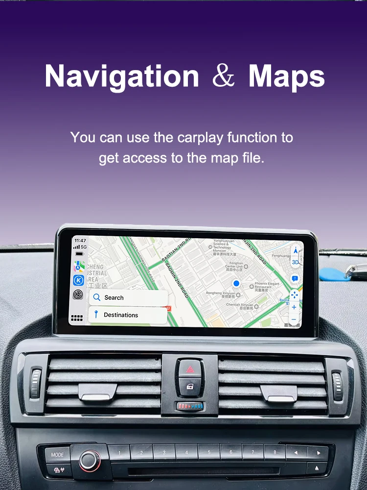 AUTOTOP 10,25" Wireless CarPlay Android Auto Youtube Radio für BMW 1/2 Serie F20 F21 F23 2013-2017 NBT System Airplay Mirroring – Detail 10