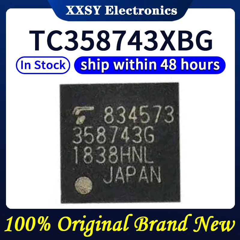 TC358743XBG BGA 358743G microcontroller MCU/MPU IC singlechip integrated circuit