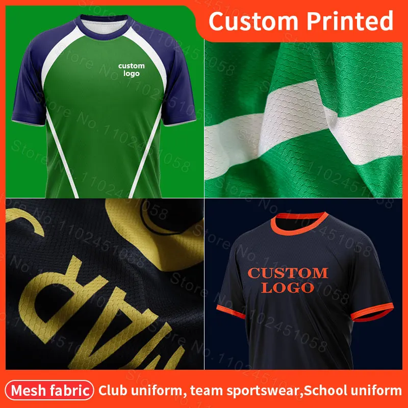 TESM Custom T-Shirt Sports Breathable Mesh Short Sleeve Custom Logo Outdoor Casual  Advertising Shirt Group Team Neck Shirt view 2