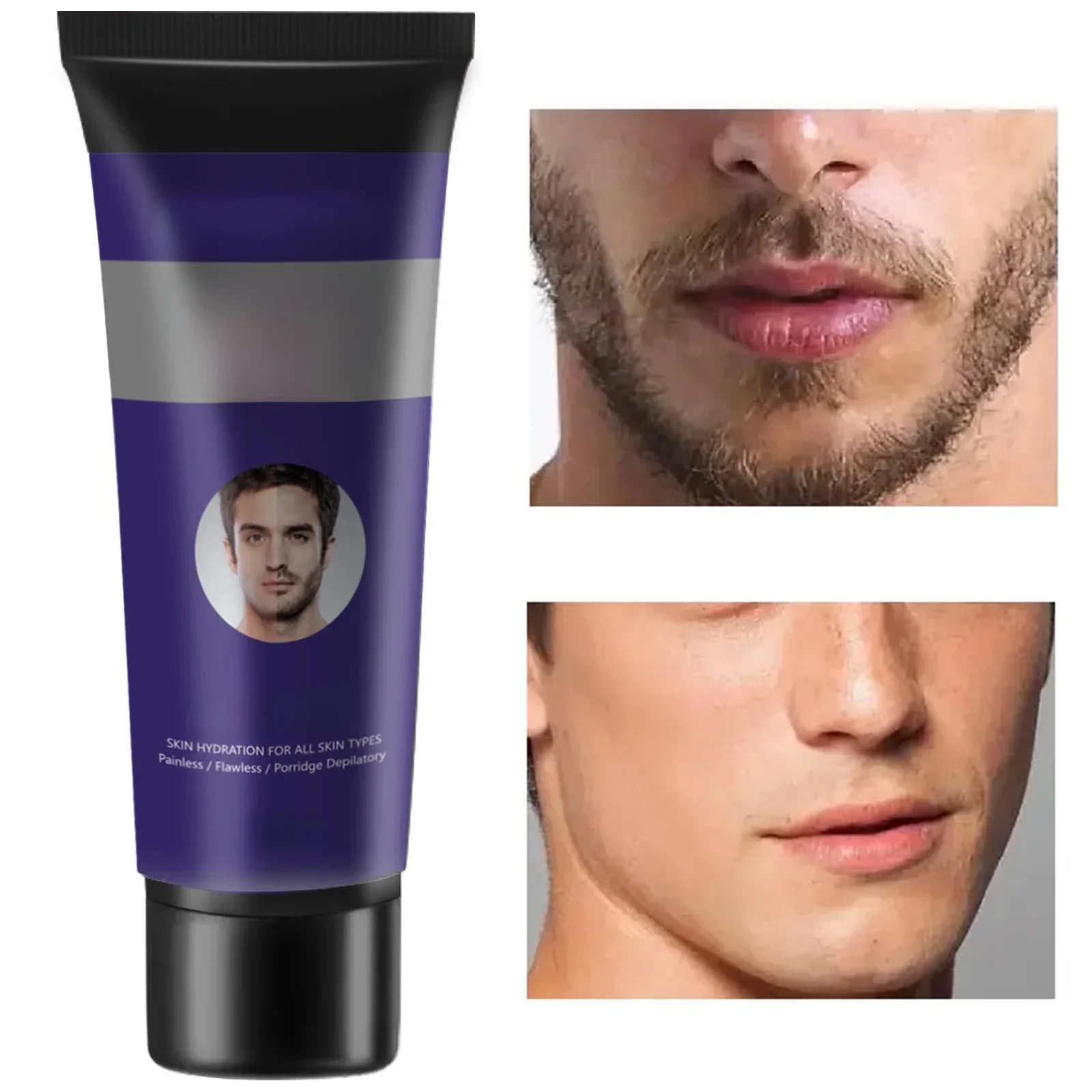 Crème d'épilation permanente épilateur crème zones intimes santé indolore épilateur inhibiteur de croissance pour hommes soins du corps