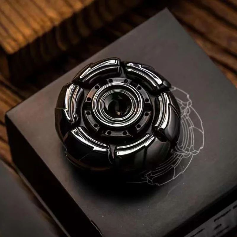 Original gobigger pillbug fidget espalhar polido edc beetle dedo spinner anti stress brinquedos