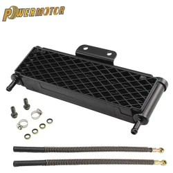 Motorcycle Oil Radiator Oil Cooler Universal Pit Bike Engine Parts Water Cooler For KTM Honda Kawasaki Suzuki Enduro