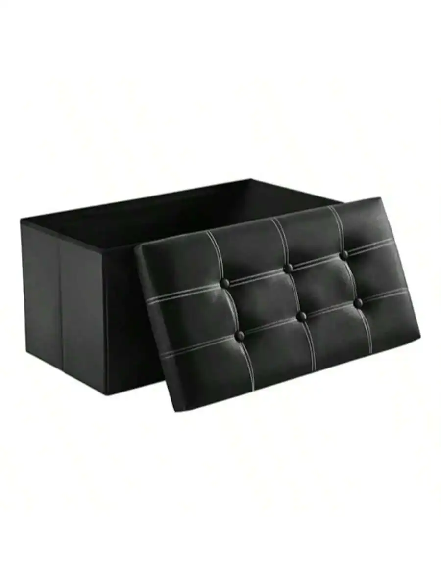 1pz große Kofferraum rechteckigen Hocker Farben elegante Aufbewahrung sbox Fuß stütze Sitzkissen Lagerraum Mehrzweck Büro Multifunktion schlafzimmer