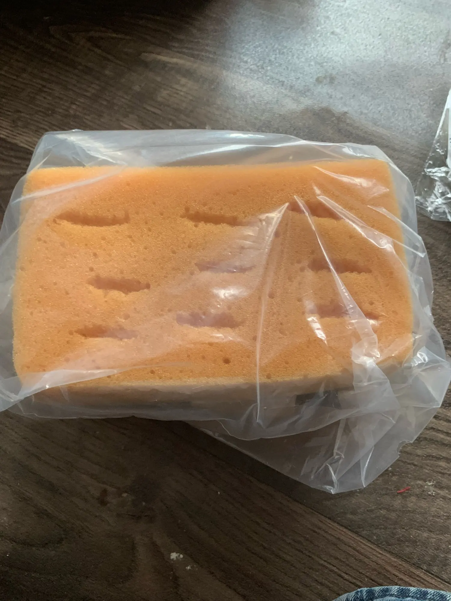 17*11*9 CM Car wash sponge block car motorcycle cleaning supplies large size Honeycomb sponge brush dusting car cleaning tool photo review