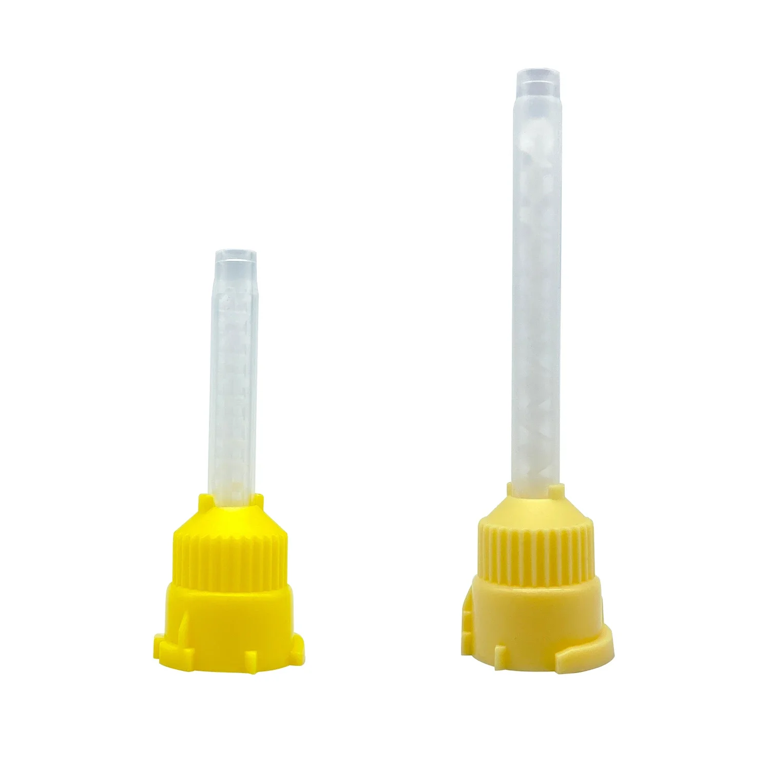 Embouts de mélange dentaire, matériaux d'impression, Tubes de couleur jetables en caoutchouc de Silicone, pour laboratoire de prothèses dentaires, 50 pièces/lot