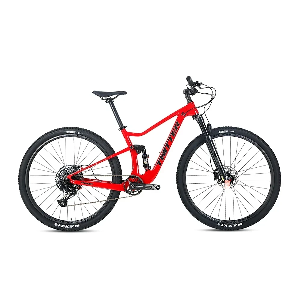 Venda rápida!!! Bicicleta de montanha com suspensão total para homens, bicicleta MTB carbono, suspensão dupla, SX, 12 velocidades, 27,5 in, 29 in, adulto