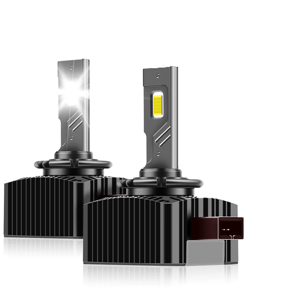 2 قطعة 30000LM D1S D3S المصباح 35 واط D2S D2R D4S D4R D5S D8S LED Canbus مصابيح السيارات LED أضواء لمبة لأضواء السيارة 6000K التوصيل والتشغيل