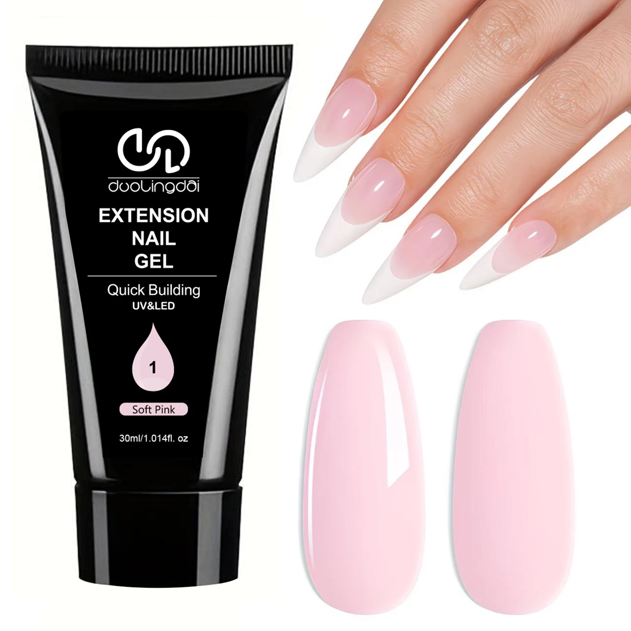 DOULINGDAI 30ml Nail Extension Gel Extender Poly Gel Nail Ti