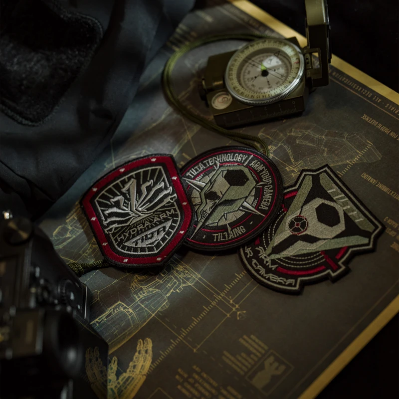 TILTA Fashion Epaulettes Commemorative Edition-TILTA LOGO/HYDRA logo/ARM CAMERA logo