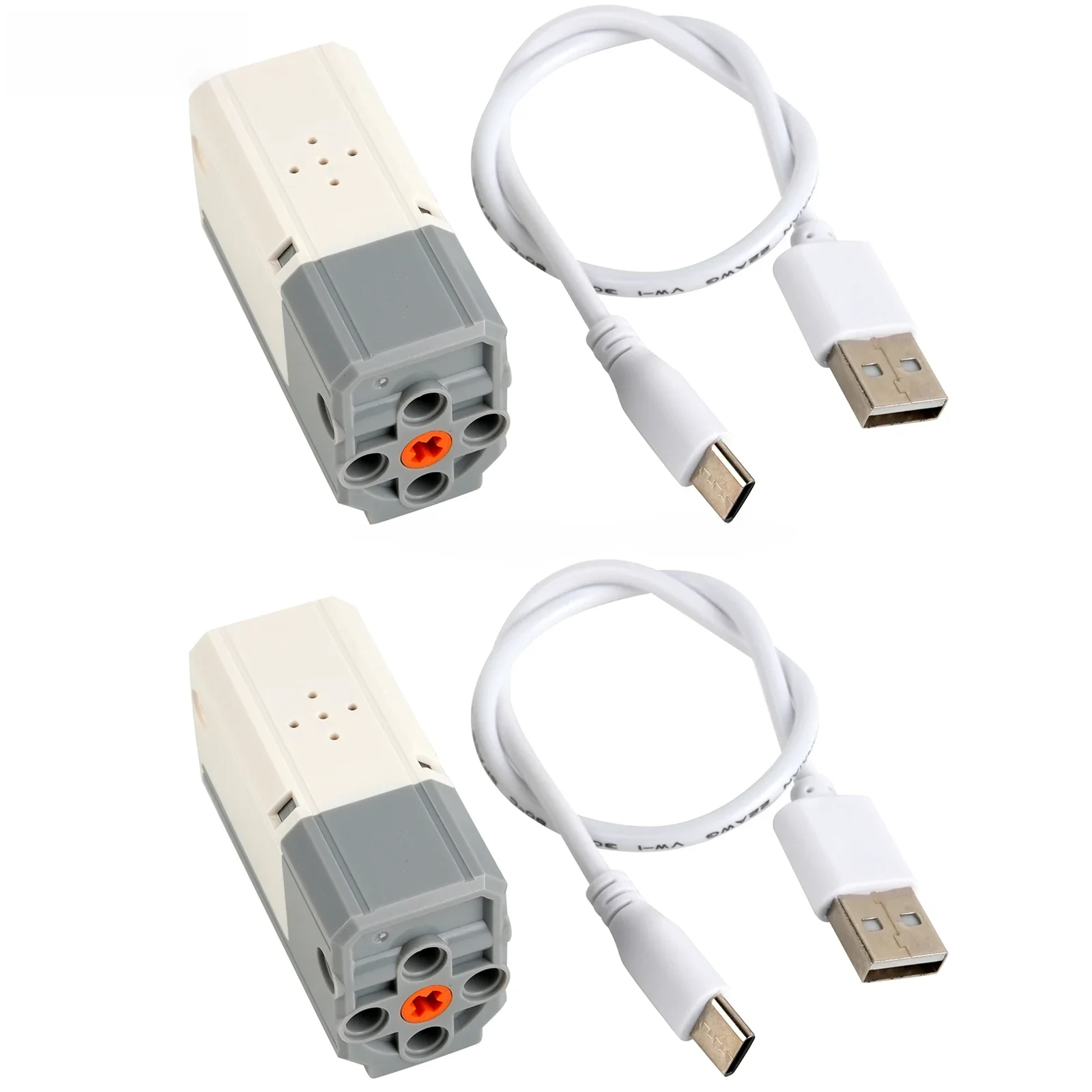 2 adet şarj edilebilir M Motor Bluetooth bağlantısı dahili lityum pil yapı taşları motoru legoeds