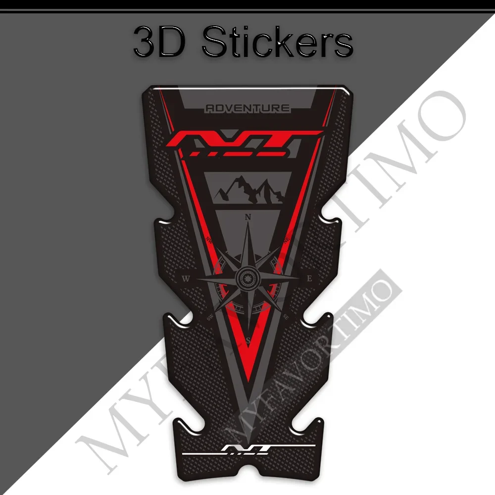 Motorcycle Fit Honda NT 650 700V 1000 1100 NT650 NT1100 Adventure Stickers Decals Protector Tank Pad Gas Fuel Oil Kit Knee