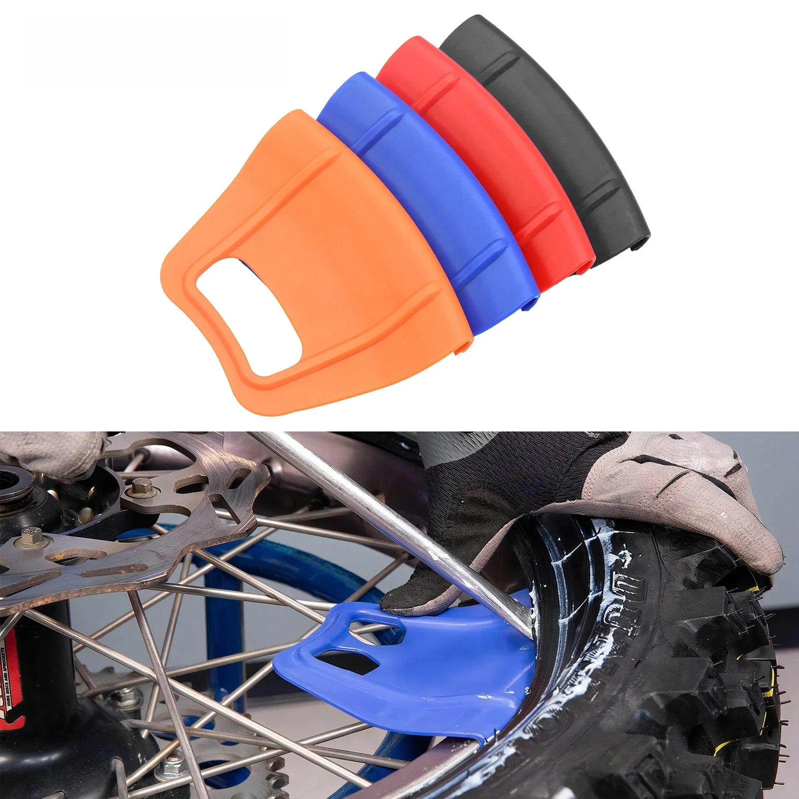 Protecteur de jante d'installation de pneus de moto ATV, boucliers de jante, outil de réparation de roues et de pneus pour KTM Honda Ymaha Kawasaki