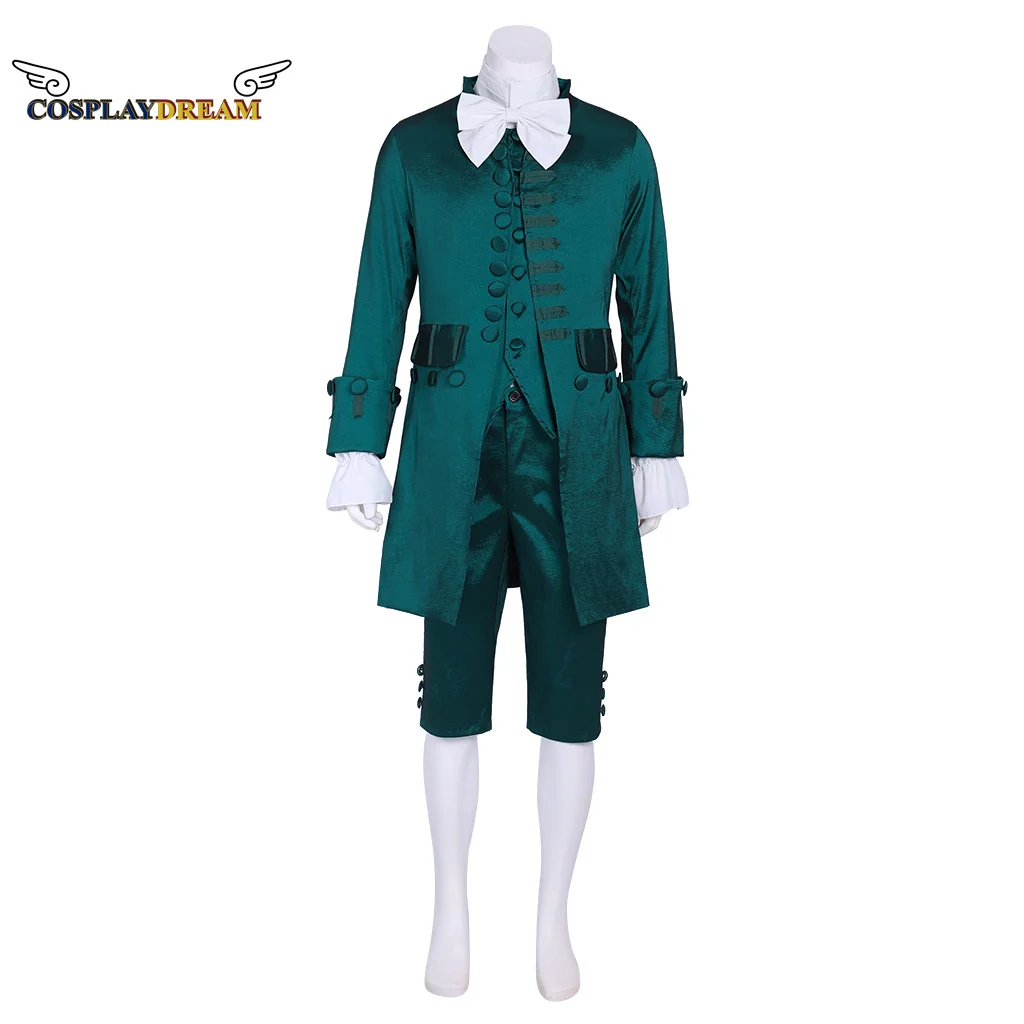 

Men's 18th Century Colonial Uniform Set Medieval Regency Tuxedo Vest Set Hamilton Knight Rococo Costume