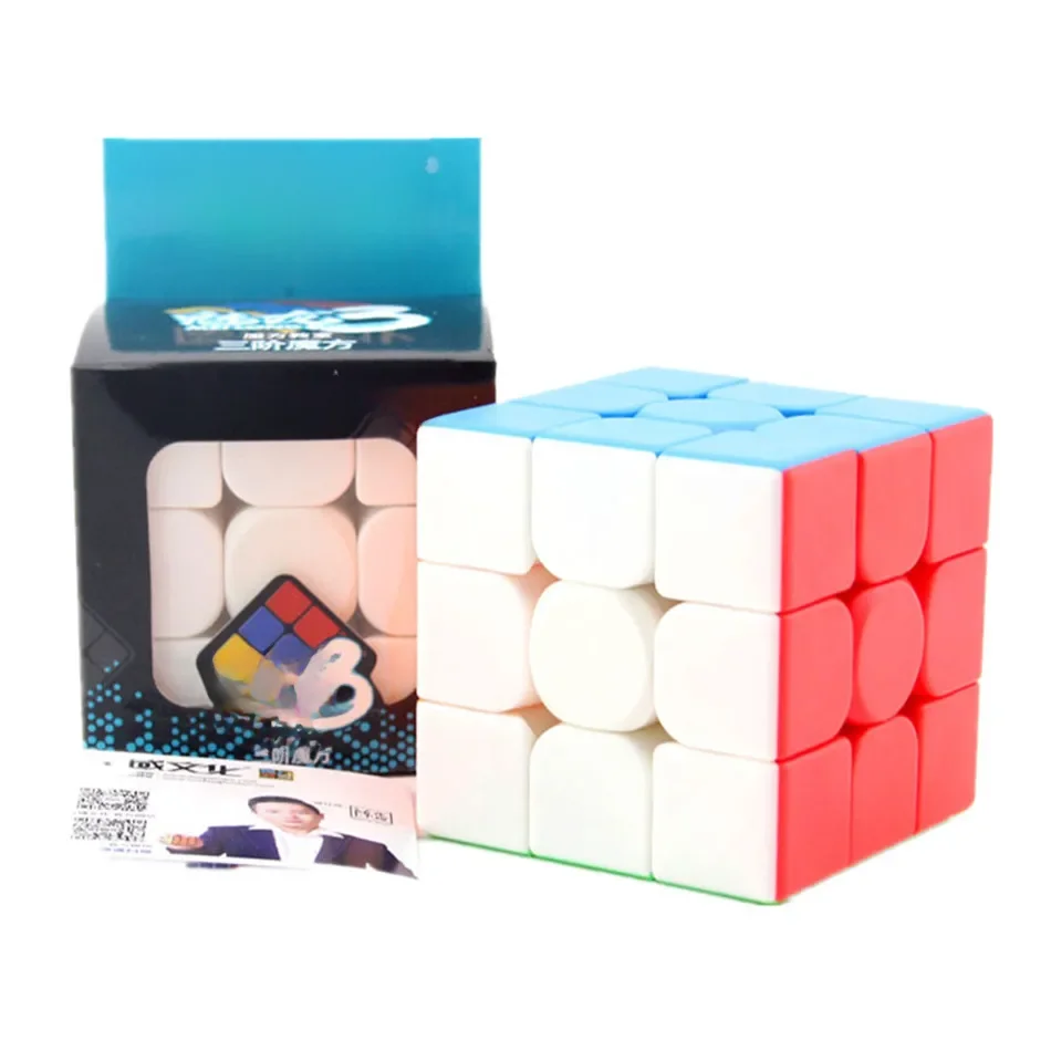 [ECube] Moyu Cubing Classroom Meilong 3/3C 3x3 Magic Stickerless 3 Layers Speed Magic Cube Profesjonalne puzzle dla dzieci — zdjęcie 2