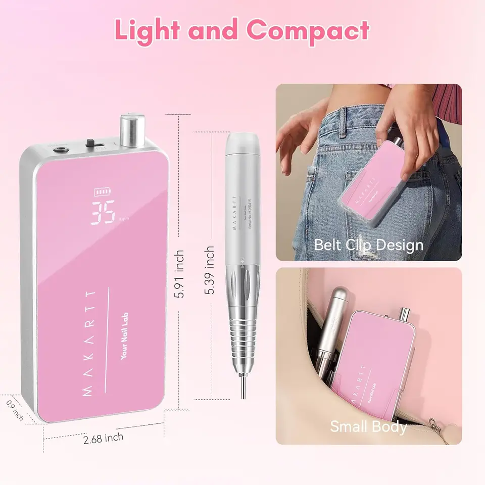 美品　NAIL LABO III ネイルアート電動ドリル プロの電動ネイルドリル,コードレスファイル,充電式,ゲル,nouvella