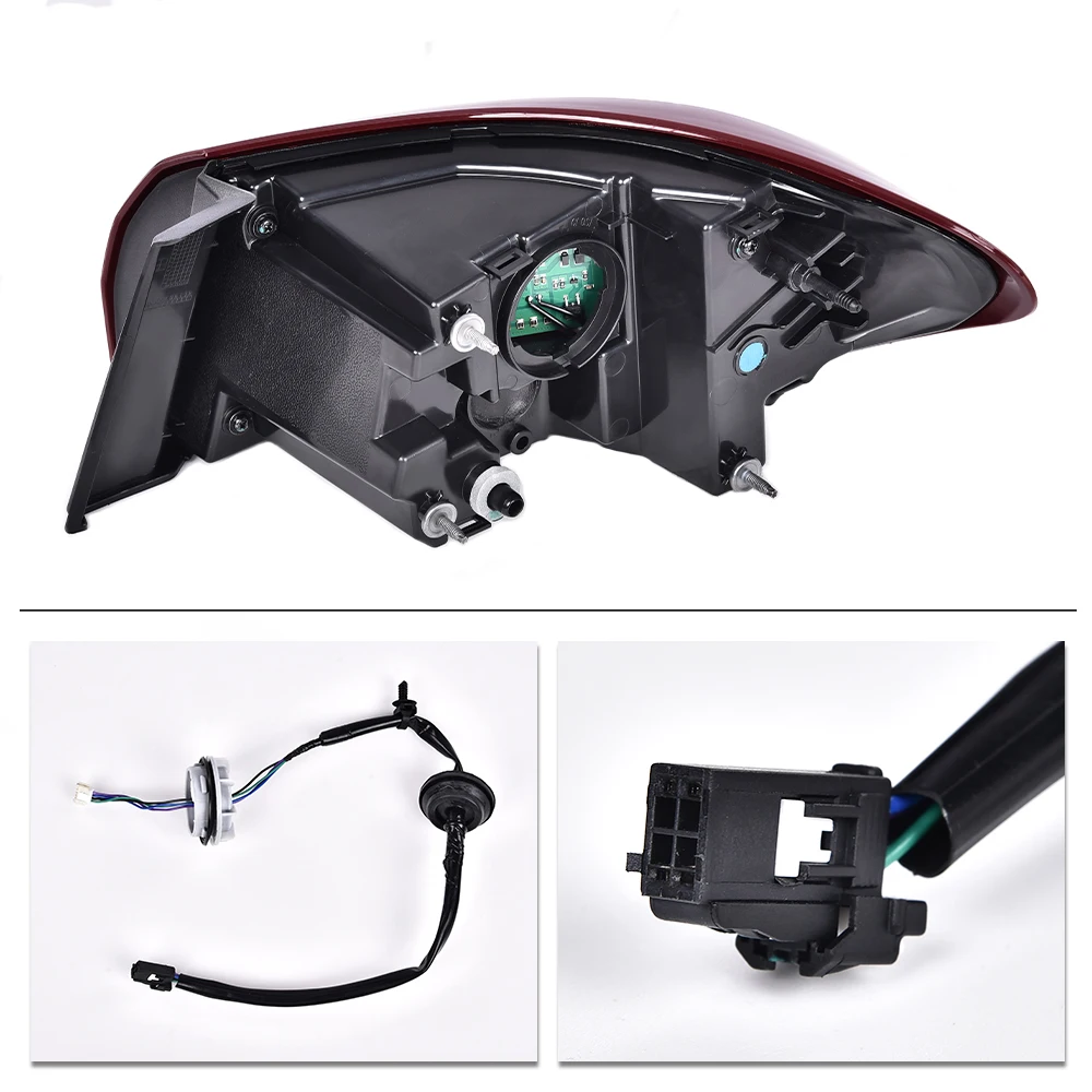 يصلح ل 2019-2022 تشيفي ماليبو Led نوع الذيل ضوء مصباح الخارجي استبدال Lh سائق #6