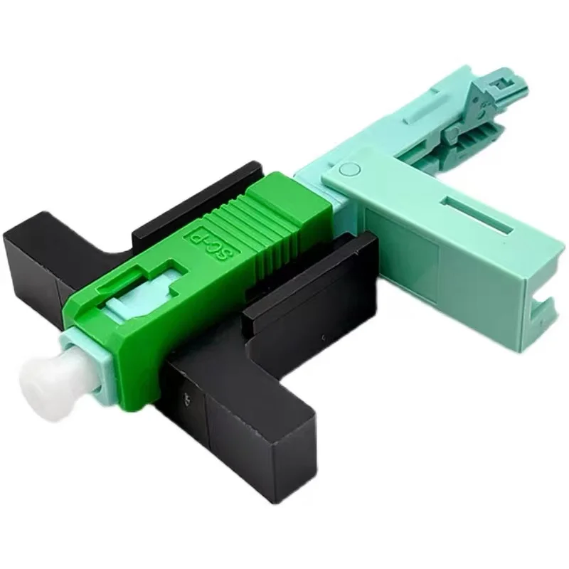 Low price  53mm SC APC/UPC Fast Connector Single-Mode Connector FTTH Tool Cold Connector Tool Fiber Optic Fast Connnector