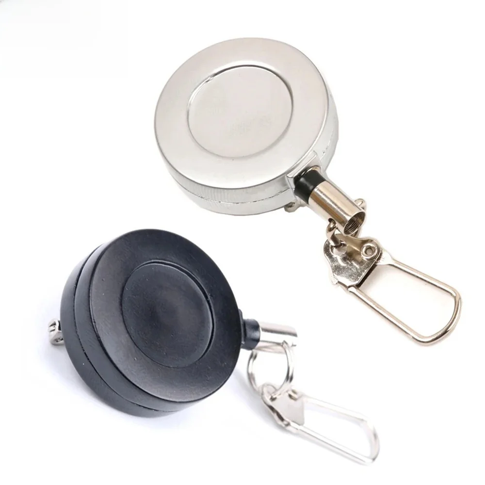 Maximumcatch Fly Fishing Zinger Retractor Wysuwany uchwyt na odznakę kołowrotka Stalowy sznurek Ogranicznik odrzutu Ekstraktor Narzędzie kajakowe Holde — zdjęcie 2