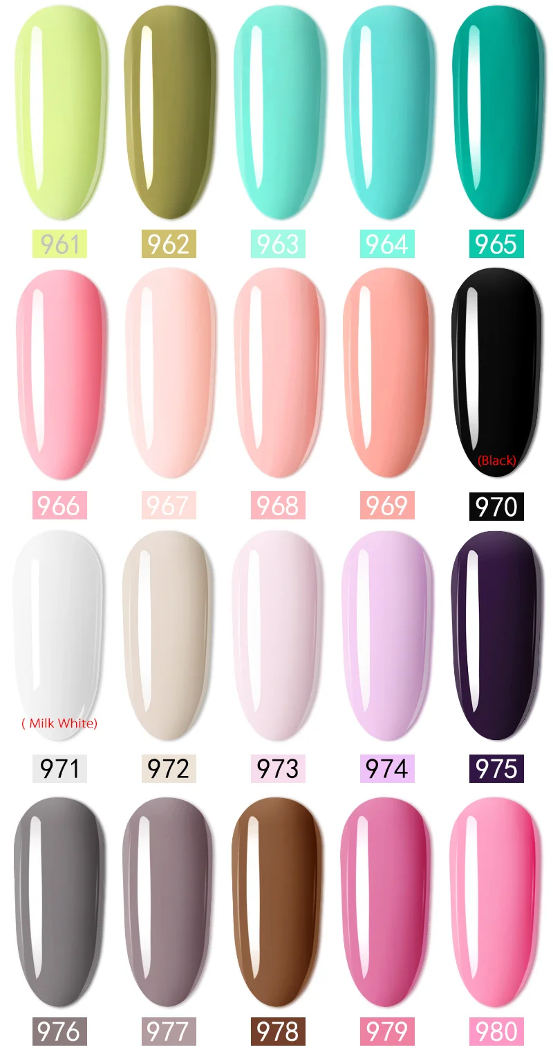 VIP5 VENALISA Gel-Nagellack-Set, Hema Free Nude Pink Glitter, wunderschöne Farbe, Nagelmaniküre, Soak Off UV-LED-Nagelgel-Lack-Set – Detail 22
